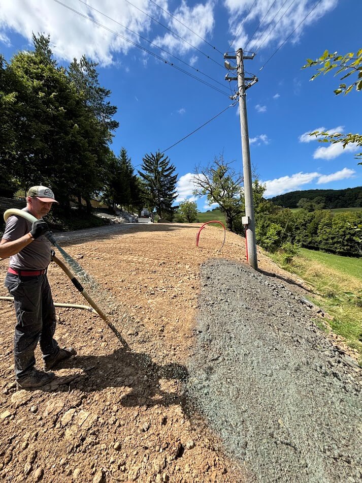 Hydroosev a spevňovanie svahu